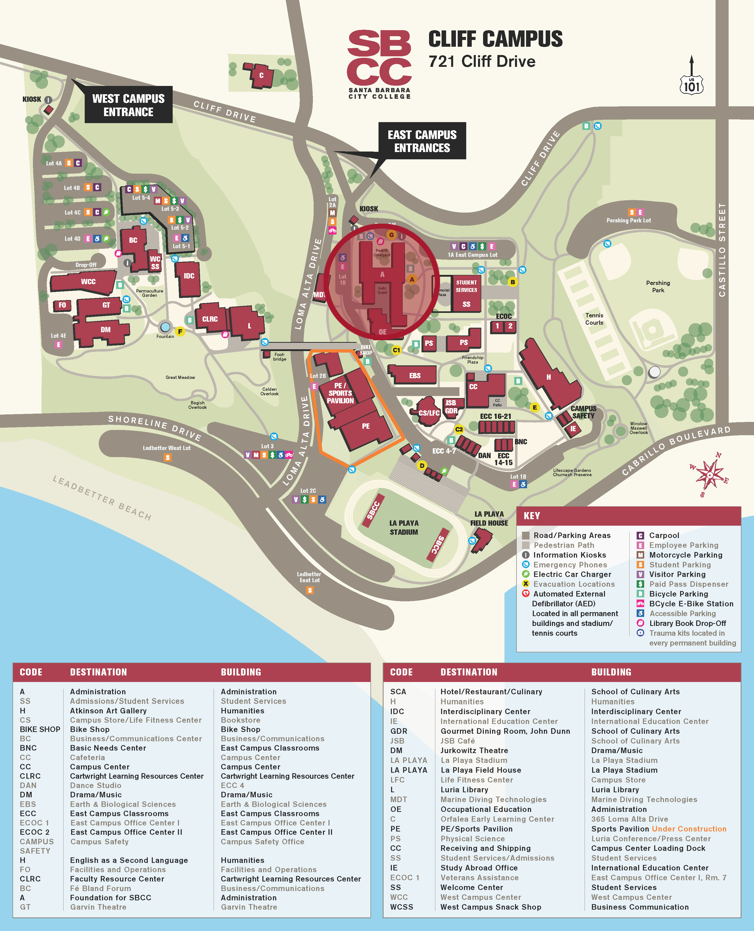 Administration Building Location